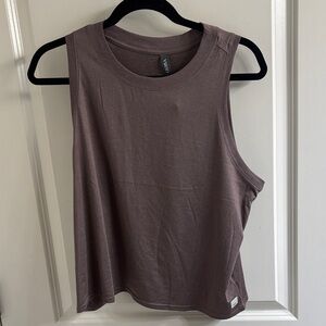 Vuori Women's Muscle Tee in Brown